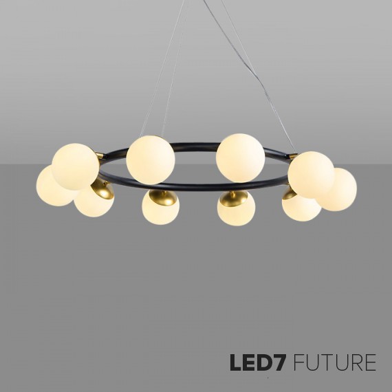 Loft Industry Modern - iX Circle Chandelier
